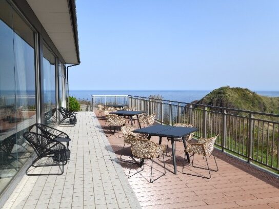 SADO二ツ亀ビューホテルウッドデッキテラス2024～